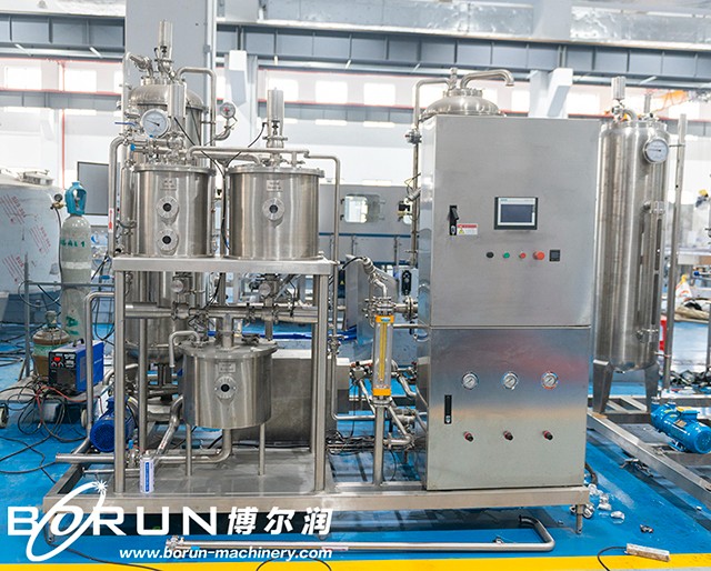 High Efficiency Carbonated Beverage Mixer For Soft Drinks