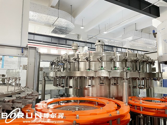 Glass Bottle Carbonated Drinks Filling and Capping Machine