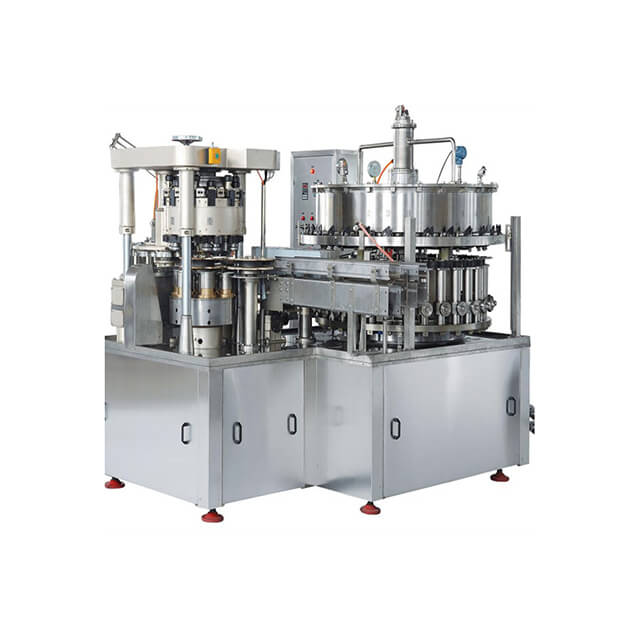 Rotary Type 2 in 1 Can Filling and Sealing Machine