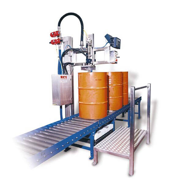 Single Head Weighing Oil Filling Machine