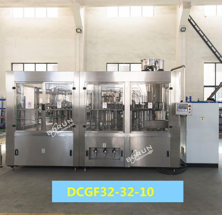 10000BPH 500ml PET Bottle Carbonated Drinks Washing Filling Capping 3 in 1 Machine