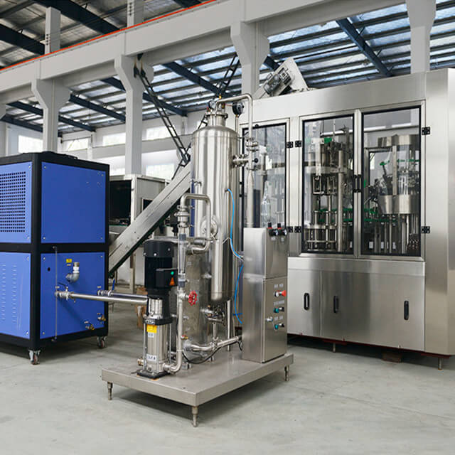 Automatic Carbonated Beverage Filling Machine